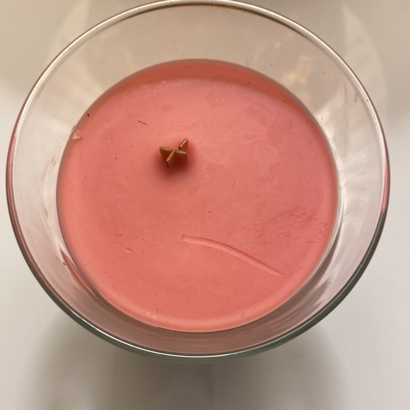 Wood Wick Medium Trilogy candle; Shoreline scent No tops Slight imperfections. - Picture 2 of 3